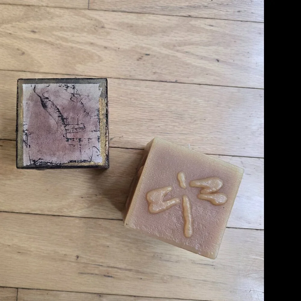 vintage Y2K | whimsy dragonfly boho square candles